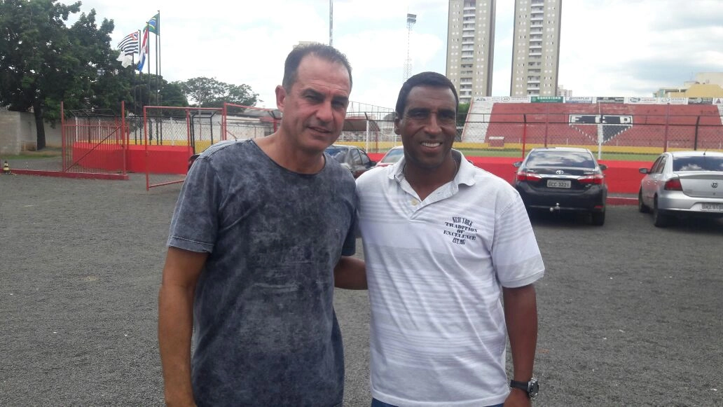 André Cruz e Edson Pezinho em Indaiatuba-SP, no dia 3 de fevereiro de 2018. Foto enviada por Edvaldo Tietz