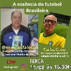 Marcos Falopa recebe o Prof. Carlos Cesar na live desta ter&ccedil;a-feira