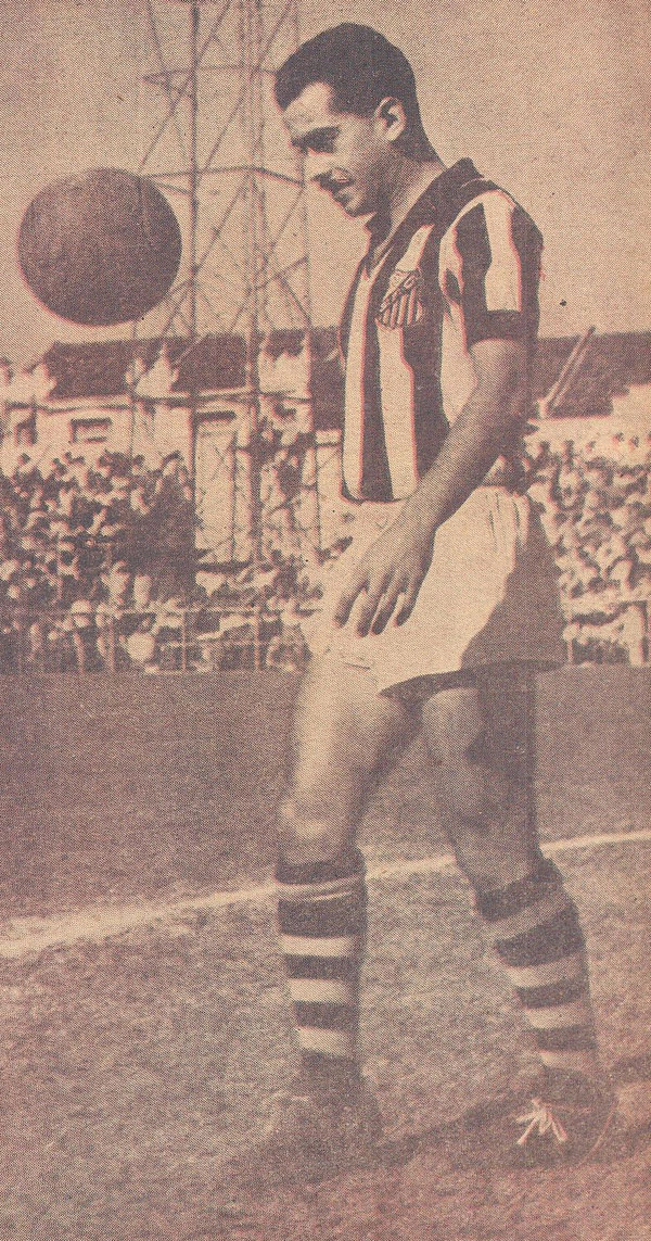 Zito na revista A Gazeta Esportiva Ilustrada, em setembro de 1956. Foto: A Gazeta Esportiva Ilustrada