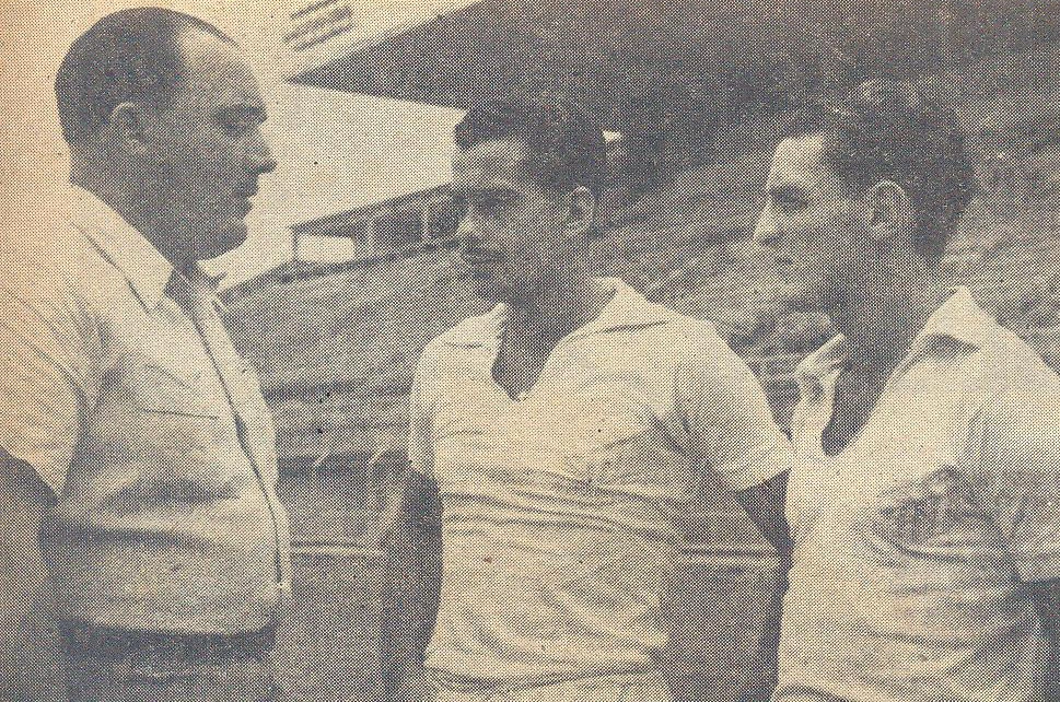 Lula, Zito e Feijó na revista A Gazeta Esportiva Ilustrada, em setembro de 1956. Foto: A Gazeta Esportiva Ilustrada