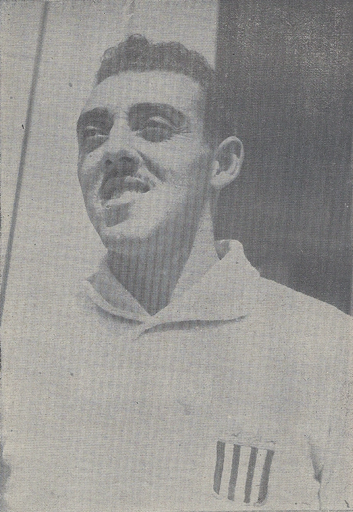 Cabeção, em 1957. Foto: Reprodução/A Gazeta Esportiva Ilustrada