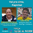 Jo&atilde;o Paulo, o 'Papinha da Vila', &eacute; o convidado de Falopa na live desta ter&ccedil;a-feira