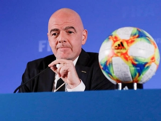 Infantino ainda destacou que a prioridade nesse momento deve ser a saúde de todos. Foto:  Fifa/Reprodução