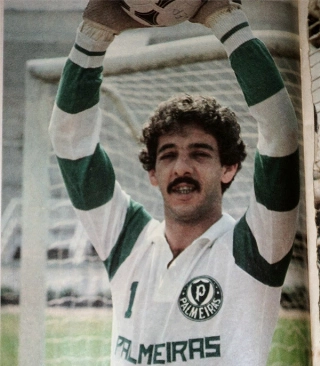 Goleiro defendeu o Palmeiras na década de 80. Foto: Reprodução