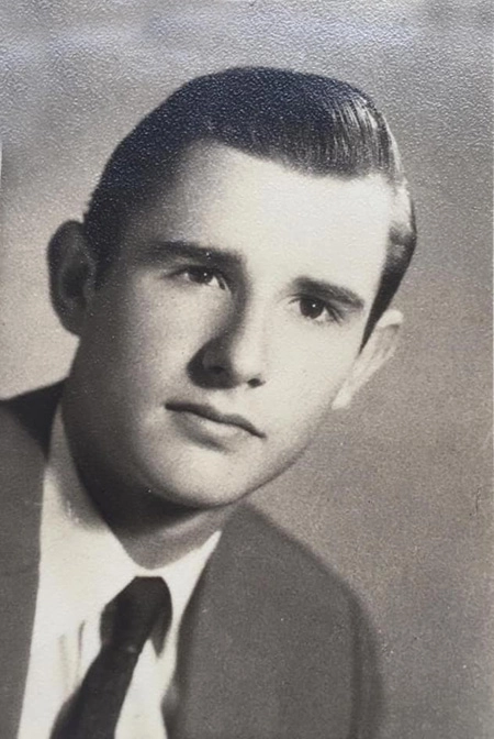 Em 1960, com 16 anos. Foto: arquivo pessoal de Wilsinho Fittipaldi