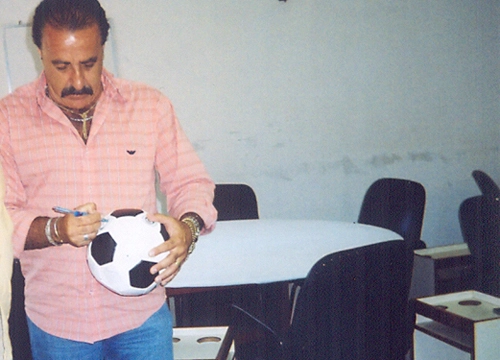 Tadeu Macrini  - Ex-atacante do Vit&oacute;ria, Santa Cruz e Fluminense