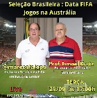 A Sele&ccedil;&atilde;o Brasileira nesta Data Fifa na live de Marcos Falopa com Ismael Kurtz