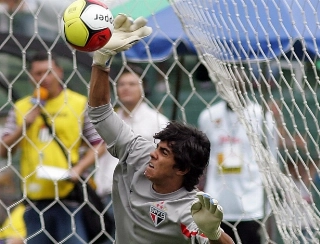 Richard pelas categorias de base do São Paulo: missão de barrar o melhor Tricolor sem Ceni. Foto: Assessoria de imprensa Richard