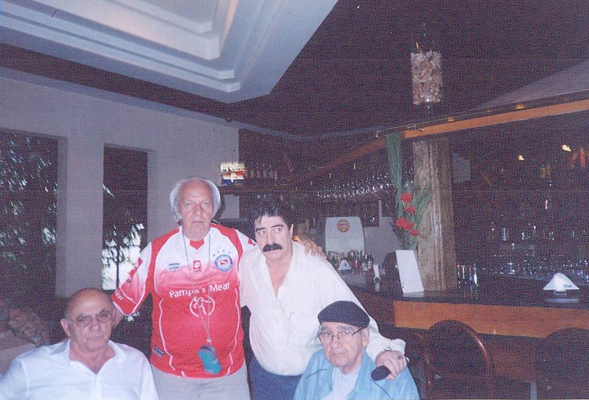 Dino Sani, Jaimão, Zenon e Mário Travaglini. Foto: arquivo pessoal