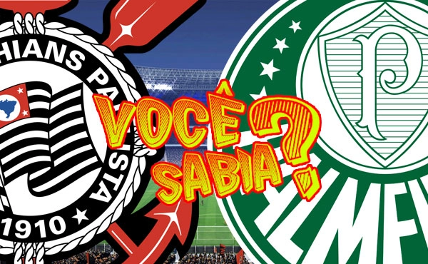 Você sabe tudo sobre o clássico Corinthians e Palmeiras? Faça o teste!