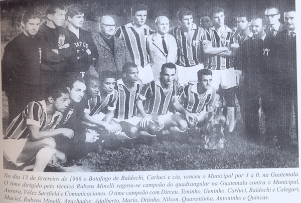 Foto: reprodução do livro: Botafogo - Uma História de Amor e Glórias - do autor Igor Ramos.