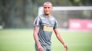 Patric ficou de fora dos titulares no último treino. Foto: Bruno Cantini/Atlético-MG/Via UOL