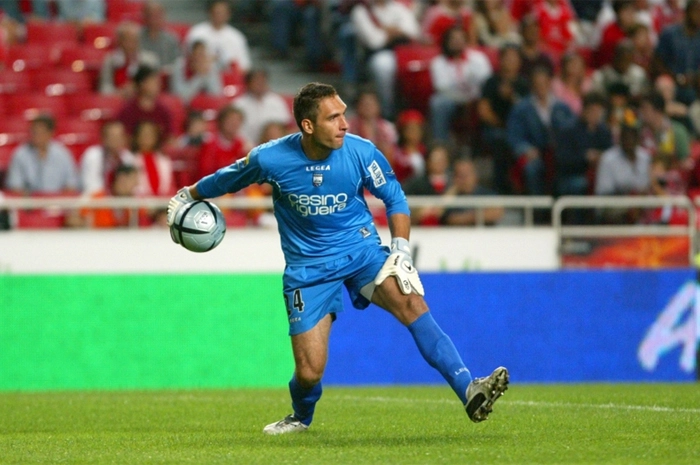 Fernando Prass vestiu a camisa do União Desportiva de Leiria. Foto: Site Oficial Fernando Prass 