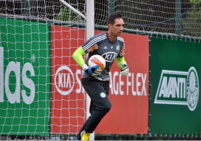 Prass treina na Academia de Futebol em março de 2013. Foto: Danielle Nhoque/Terceiro Tempo