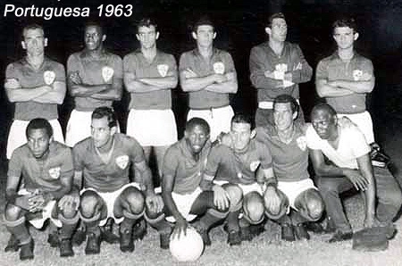 Em pé: Vilela, Augusto, Ulisses, Henrique Pereira, Félix e Edilson. Agachados: Almir, Silvio Major, Ivair, Edson, Nilson Bocão e Mário Américo