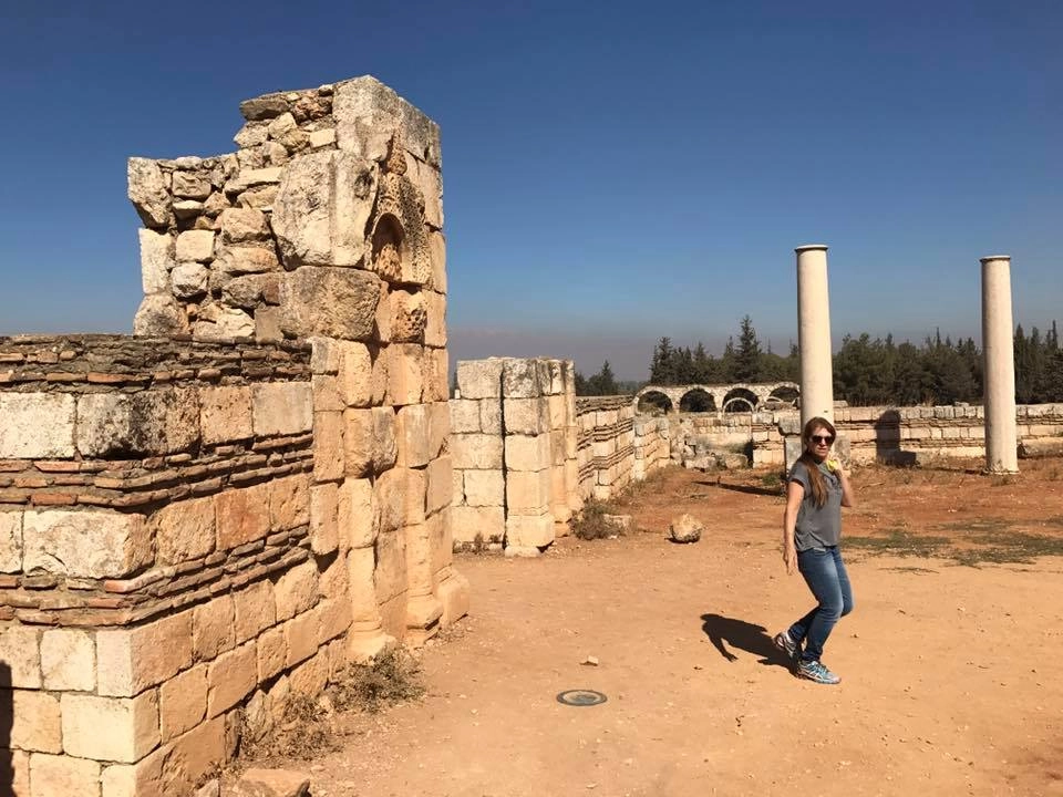 Em outubro de 2016, durante visita ao Líbano, terra de sua mãe. Foto: arquivo pessoal de Lenice Chame Magnoni Neves