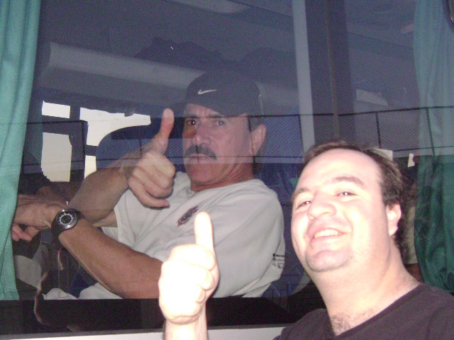 Amistoso da Seleção Paulista de Masters x União Futebol Clube, no dia 7 de Setembro de 2009, no Estádio Nogueirão em Mogi das Cruzes. Foto eviada por André Martinez 