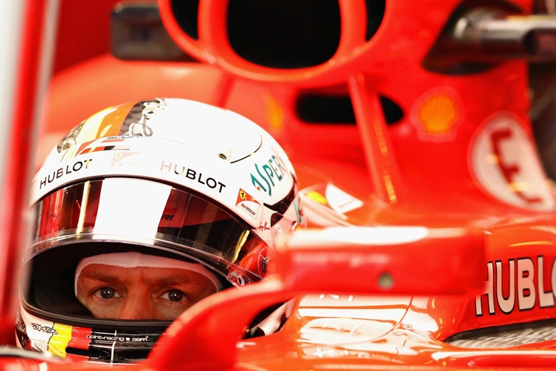 Em 24 de novembro de 2017, durante o primeiro treino livre para o GP de Abu Dhabi, última etapa do Mundial de F1. Vettel foi o mais rápido. Foto: Scuderia Ferrari