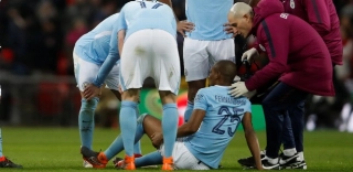 Exames descartam lesão grave e Fernandinho deve voltar ao City em breve