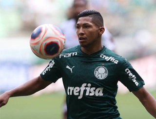 Rony, atacante do Palmeiras. Foto: Cesar Greco/Ag. Palmeiras