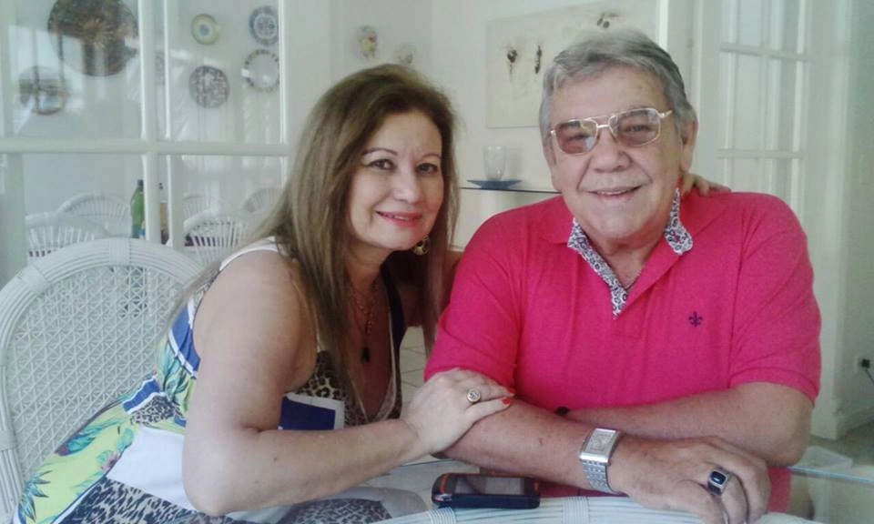 O simpático casal Valéria e João Leite Neto. Foto: arquivo pessoal de João Leite Neto