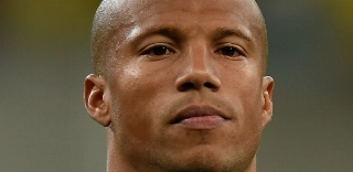 Volante Carlos Sanchez, pivô da punição ao Santos na Libertadores. Foto: Buda Mendes/Getty Images/Via UOL