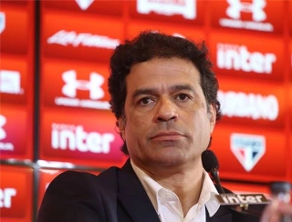 Raí, diretor de futebol do São Paulo. Foto: Rubens Chiri/SPFC 