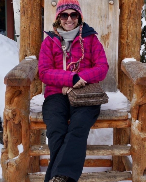 Em 2013, curtindo o inverno em Aspen, no Colorado (EUA)
