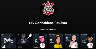 #TimãoNoSpotify: Spotify comemora parceria com Corinthians