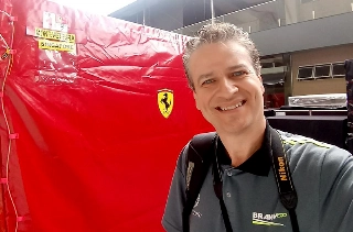Em Interlagos, alguns dias antes do GP Brasil de F1 de 2019