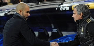 O confronto ser&aacute; o 17&ordm; entre Mourinho e Guardiola