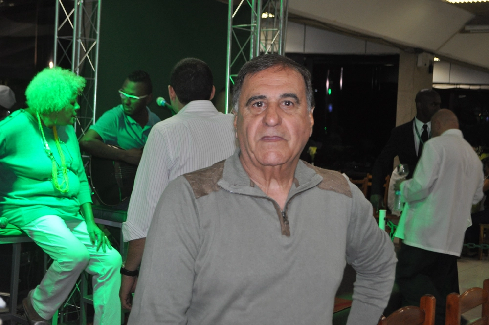 Em 26 de setembro de 2015, na festa de veteranos do Palmeiras, no restaurante do clube. Foto: Marcos Júnior/Portal TT