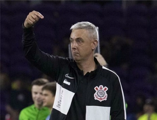 Tiago Nunes, técnico do Timão. Foto: Daniel Augusto Jr./Ag. Corinthians