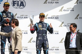 Mineiro largou em oitavo mas se recuperou bem na prova em Sakhir. Foto: Divulgação/Dutch Photo Agency/Quick Comunicação