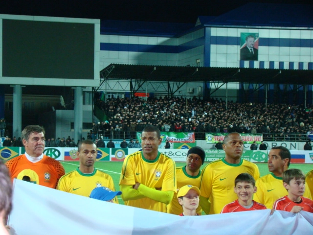 Da esquerda para a direita: Zetti, Zé Maria, Júnior Baiano, Denílson, Ronaldão e Zinho