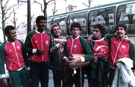 Get&uacute;lio, Washington, Tato, Jandir Paulada, Branco e Paulinho Cascavel