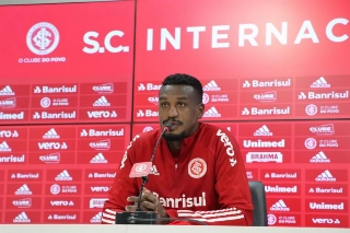 Meio-campista do Inter também falou sobre o próximo compromisso, o Gre-Nal. Foto: Divulgação / S.C.I.