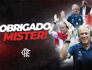 Imagem divulgada pelo Flamengo em suas redes sociais. Foto: Reprodução/Twitter