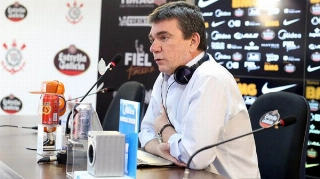 O presidente se pronunciou sobre a polemica, em coletiva de imprensa virtual. (Foto: Corinthians)