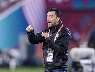 Xavi, atual técnico do Al-Sadd. Foto: Divulgação