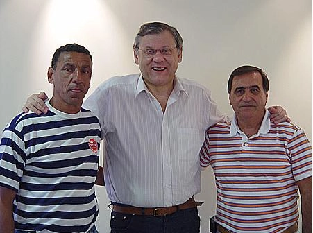 Caio Cambalhota, Milton Neves e Bentivegna