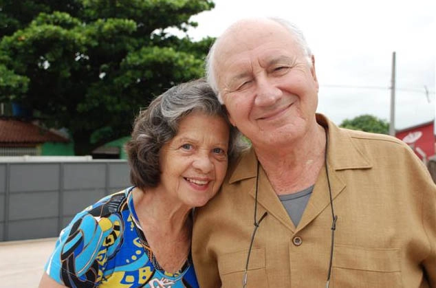 O casal Yvette Pinheiro e Flávio Araújo em 2010, em Presidente Prudente. Foto: Marcos Sanches