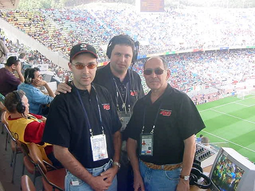 Da esquerda para a direita: Leandro Quesada, Eduardo Castro e José Silvério.