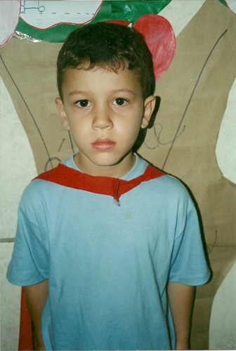 O pequeno Renan, netinho de Bentivegna