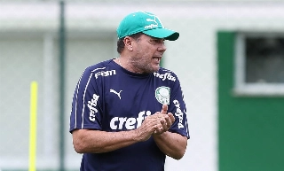 Vanderlei Luxemburgo, técnico do Palmeiras. Foto: Cesar Greco/Ag. Palmeiras
