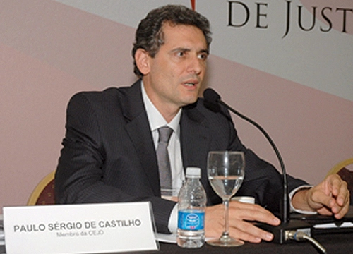 Paulo Castilho - Ex-jogador e 1&ordm; Promotor de Justi&ccedil;a do Juizado Especial Criminal da Capital