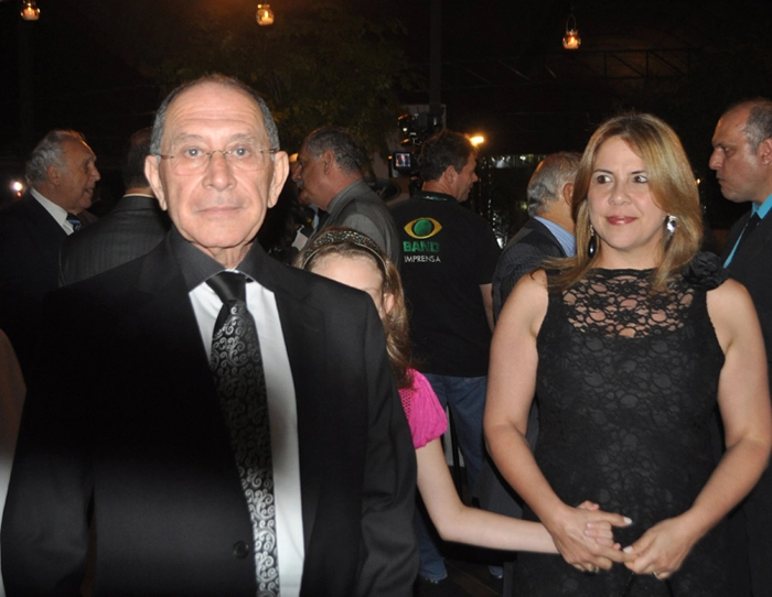 Na noite em que o Pai do Gol se tornou imortalizado pela Aceesp, em 29 de novembro de 2011. Foto: Chico Santo / Terceiro Tempo.