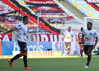 A partida terminou com a vitória atleticana por 1 a 0. (Foto: Atlético-MG)