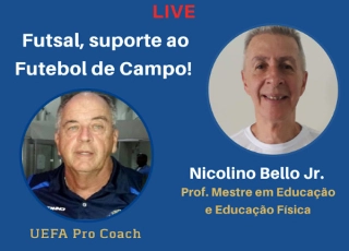 Programa começa às 16h desta terça-feira pelo Instagram do treinador. Foto: Divulgação