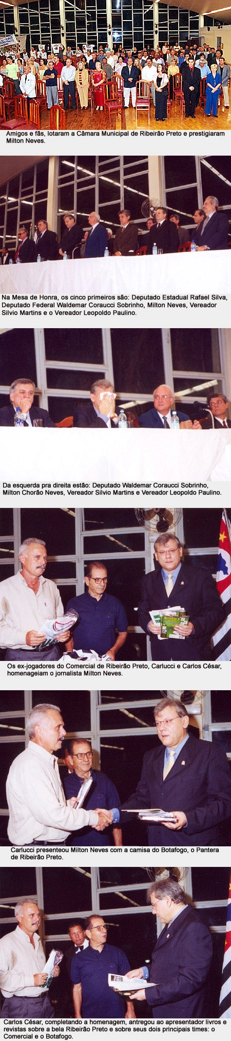 Veja seguidas fotos do título de cidadão de Ribeirão Preto que MN recebeu
